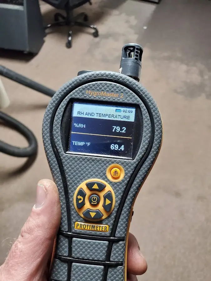 Moisture meter humidity assessment for Mold Remediation & Removal in Hales Corners